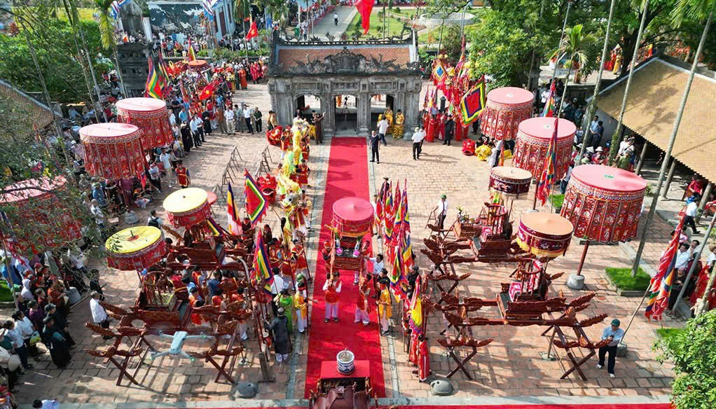 Lễ hội Đền Thánh Nguyễn được công nhận là Di sản văn hóa quốc gia