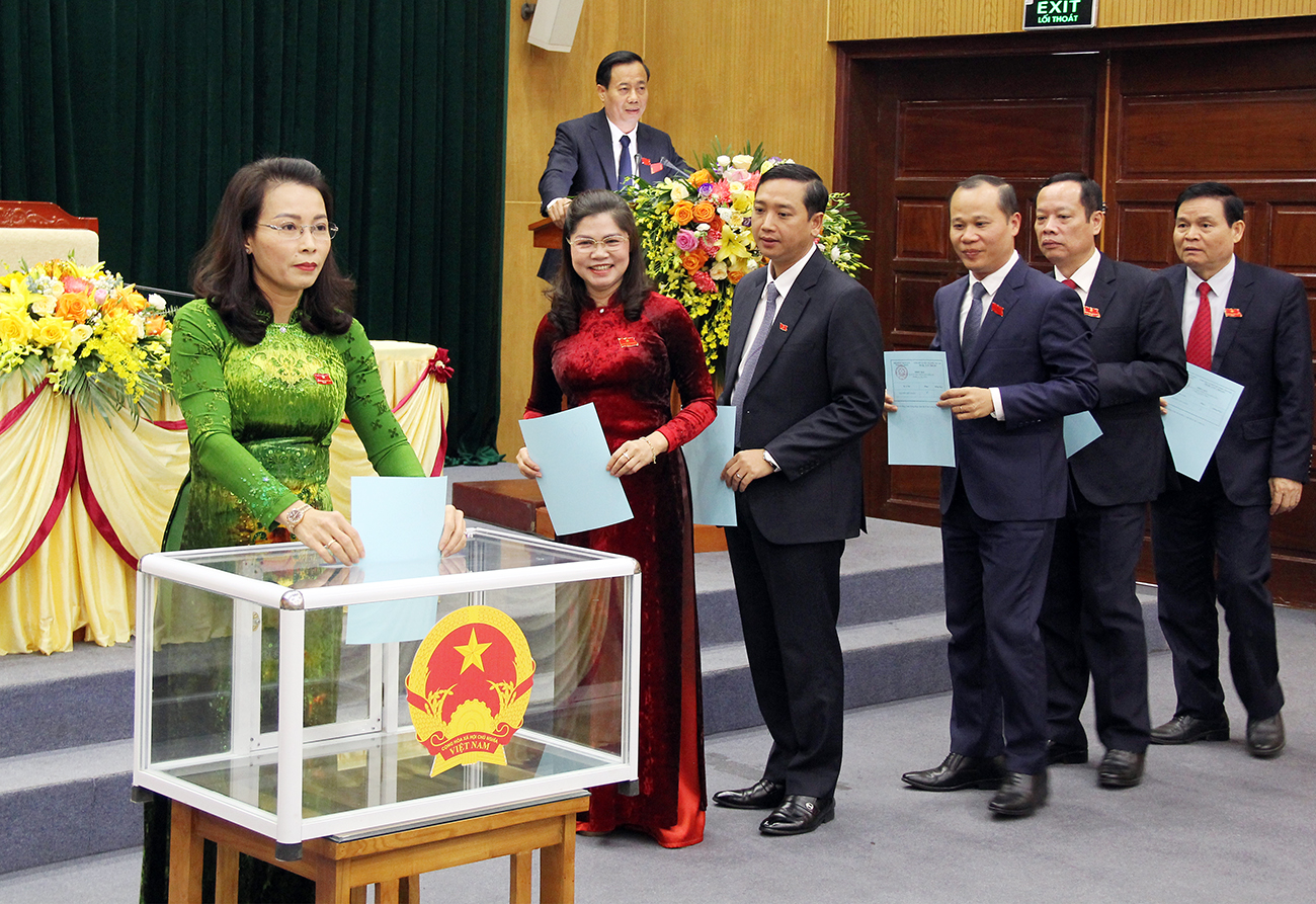 HĐND tỉnh Bắc Giang bầu Chủ tịch HĐND tỉnh, Chủ tịch UBND tỉnh nhiệm kỳ 2021-2026