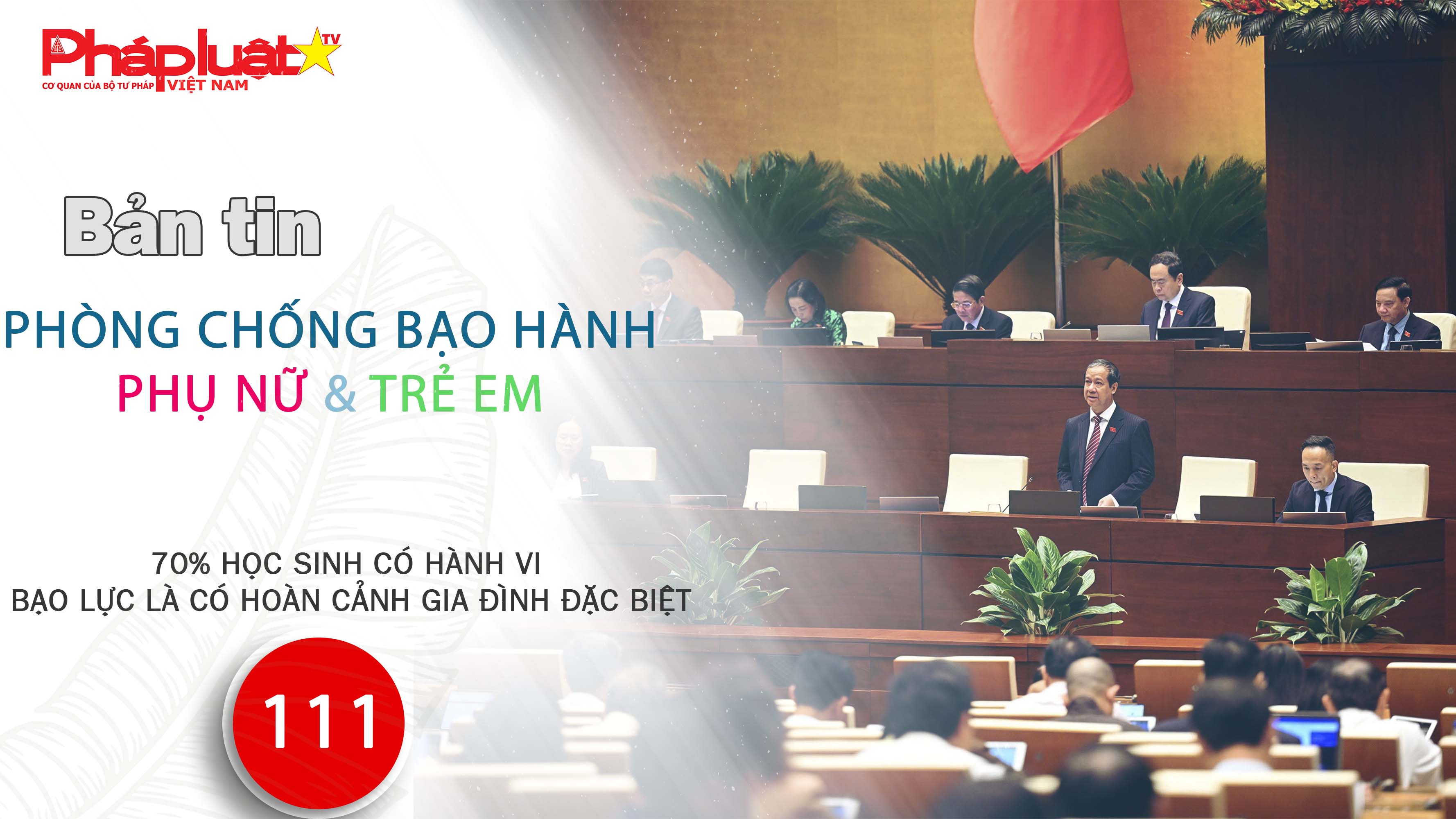 Bản tin Phòng chống Bạo hành Phụ nữ và Trẻ em (ngày 24/6/2025): 70% học sinh có hành vi bạo lực là có hoàn cảnh gia đình đặc biệt