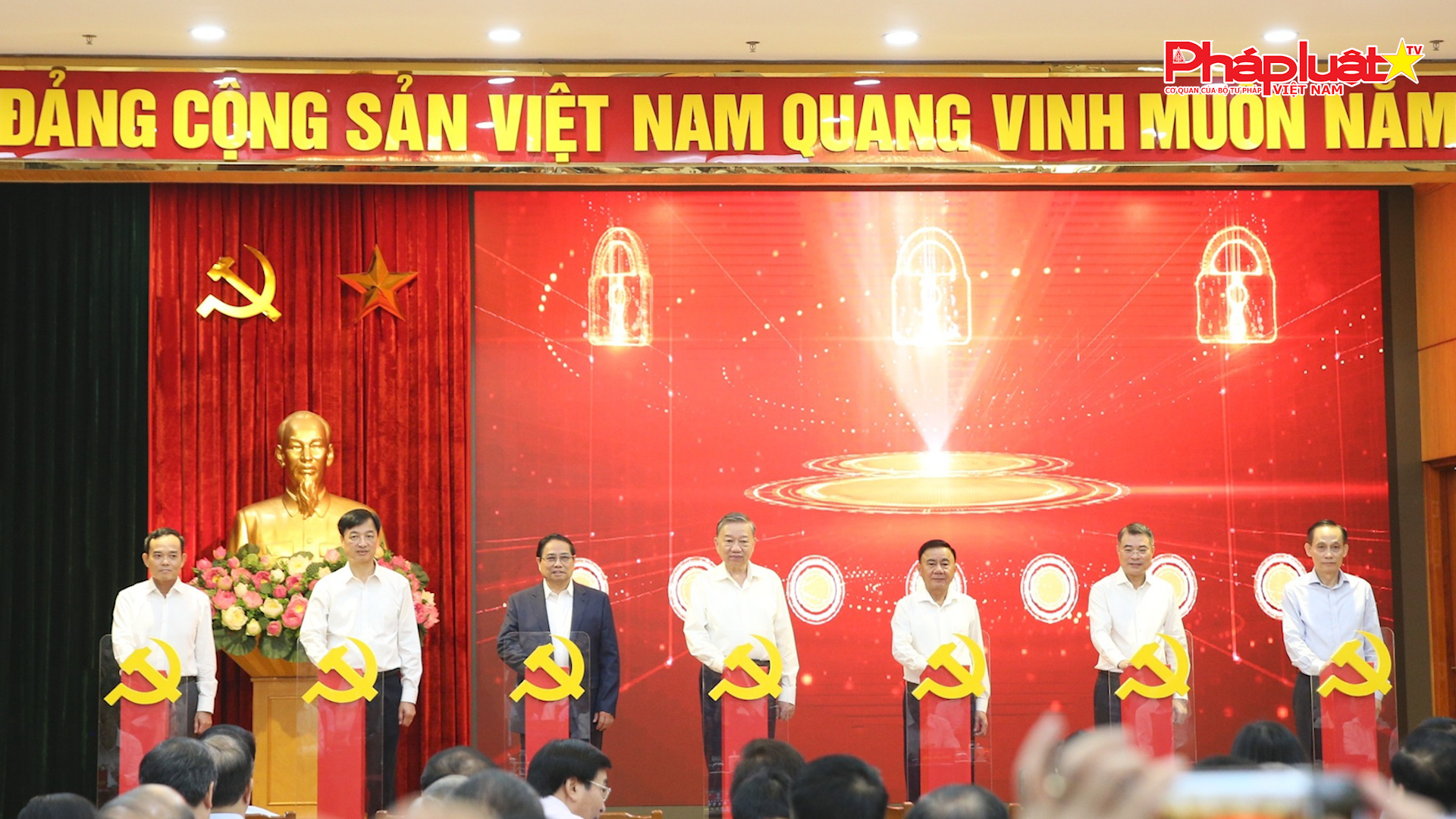 Tổng Bí thư Tô Lâm dự ra mắt 3 nền tảng số phục vụ triển khai Nghị quyết số 57-NQ/TW


