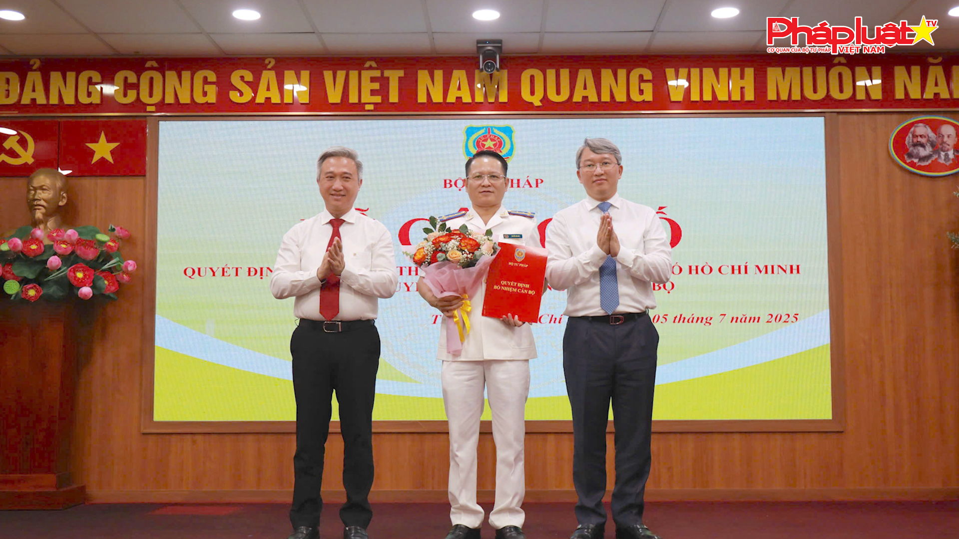 Ông Nguyễn Văn Hòa được bổ nhiệm làm Trưởng Thi hành án dân sự TP.HCM

