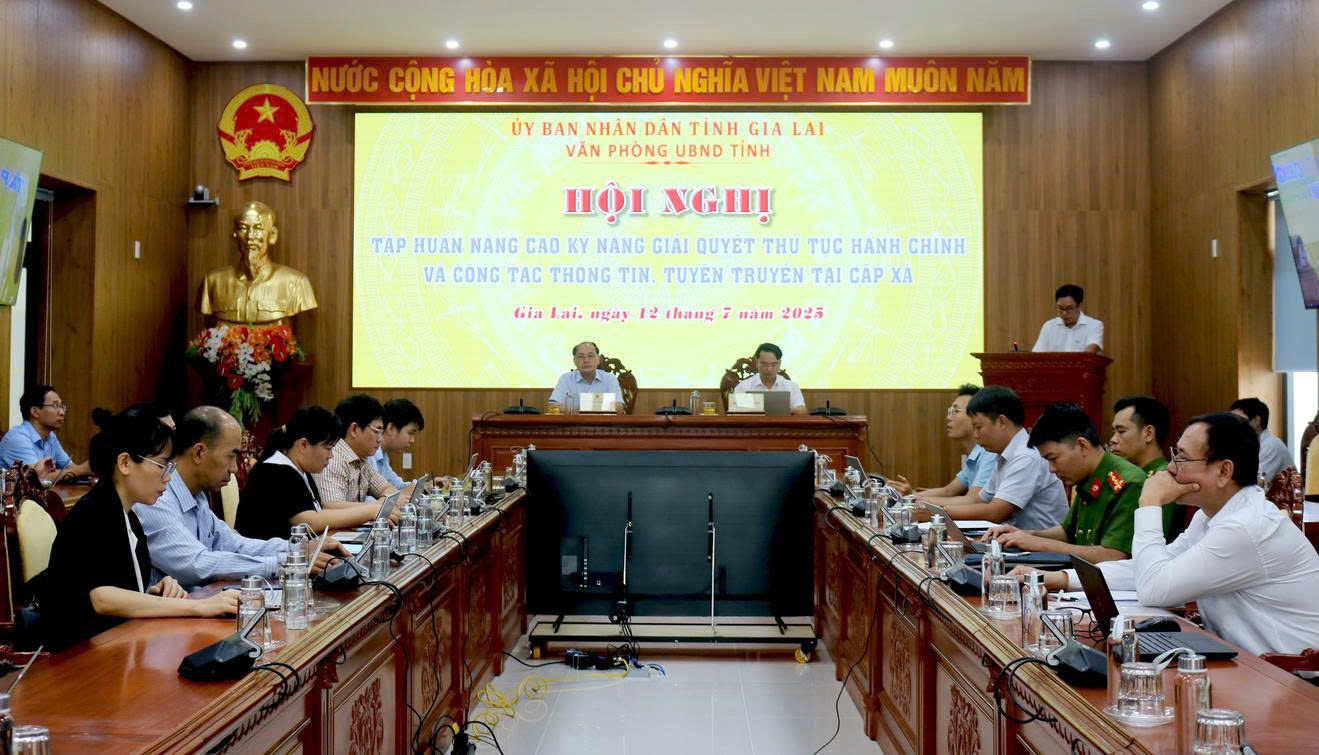 Gia Lai:  Hướng dẫn kỹ năng, nghiệp vụ giải quyết thủ tục hành chính tại cấp xã
