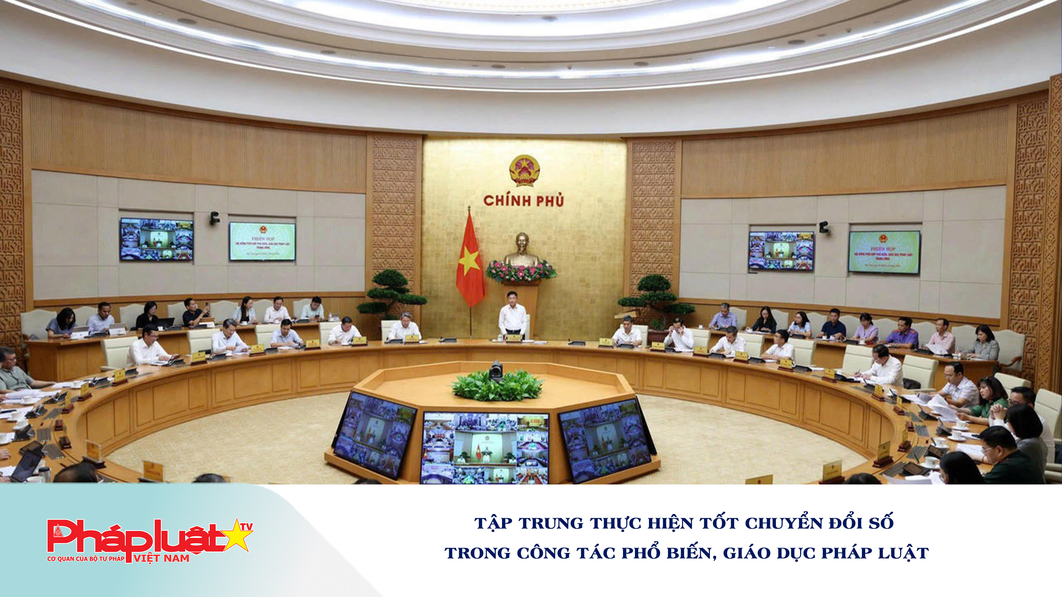 Tập trung thực hiện tốt chuyển đổi số trong công tác phổ biến, giáo dục pháp luật