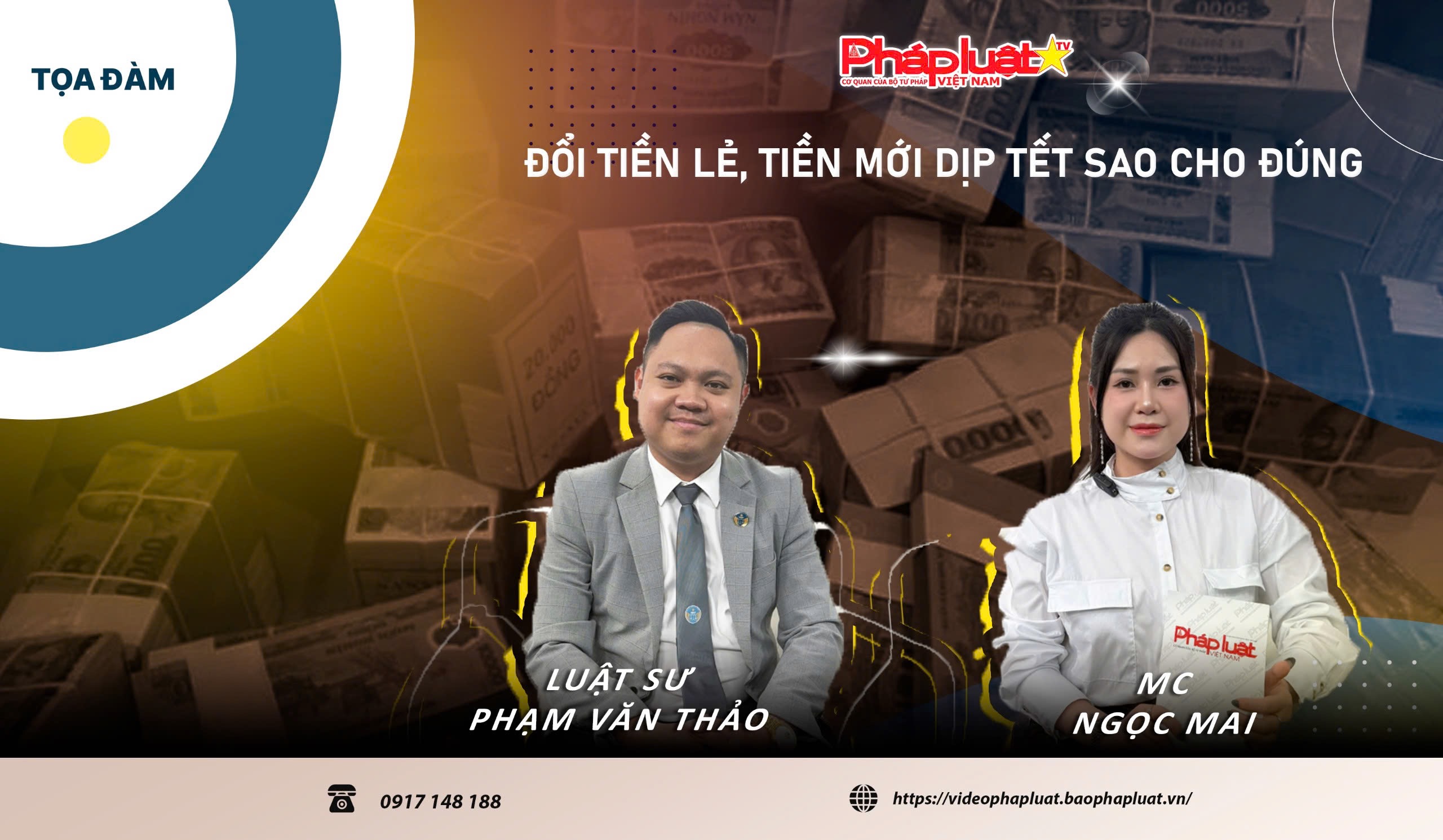 TỌA ĐÀM PHÁP LUẬT: Đổi tiền lẻ, tiền mới dịp tết sao cho đúng 