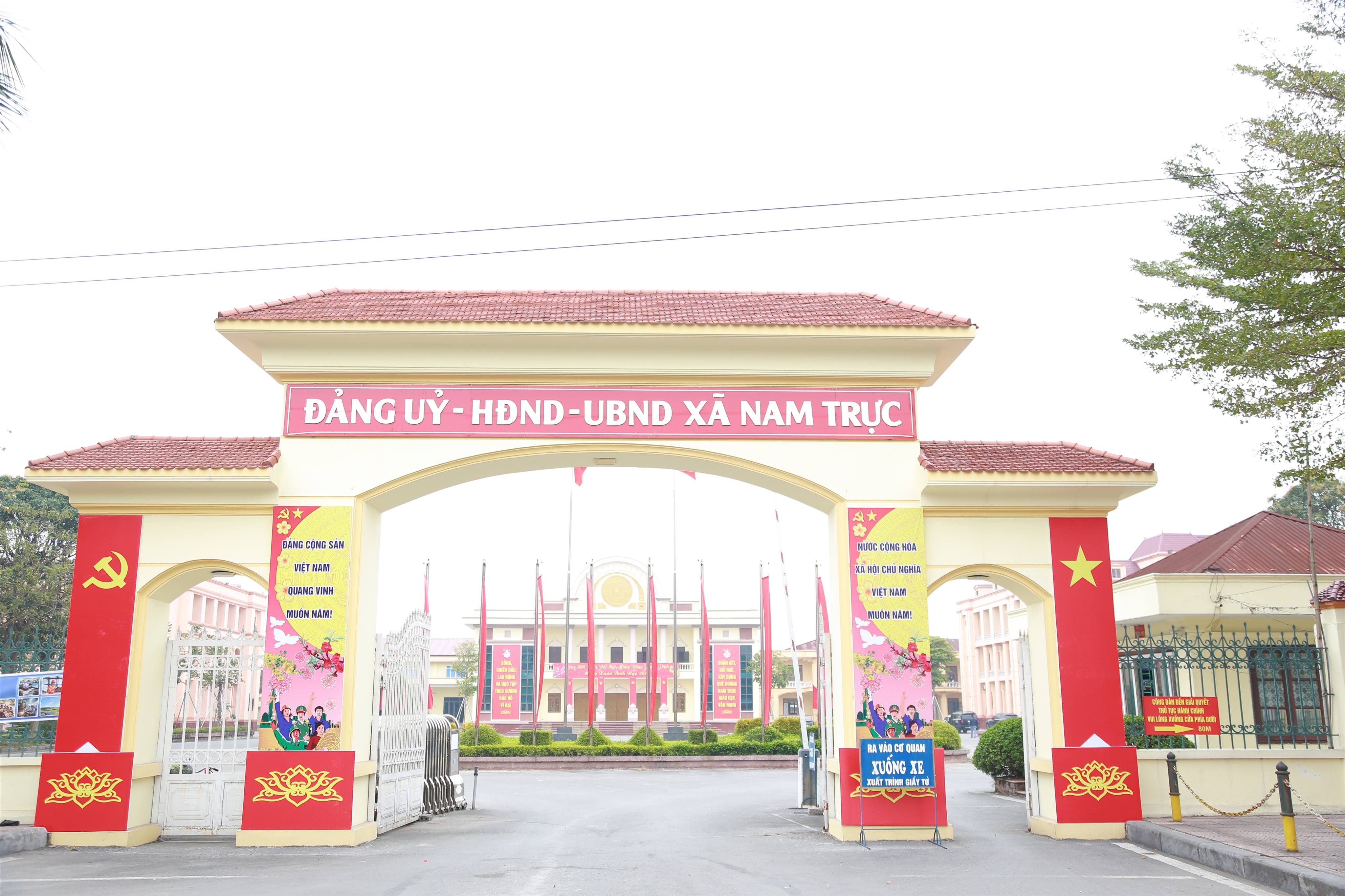 Xã Nam Trực: Rộn ràng ngày hội non sông