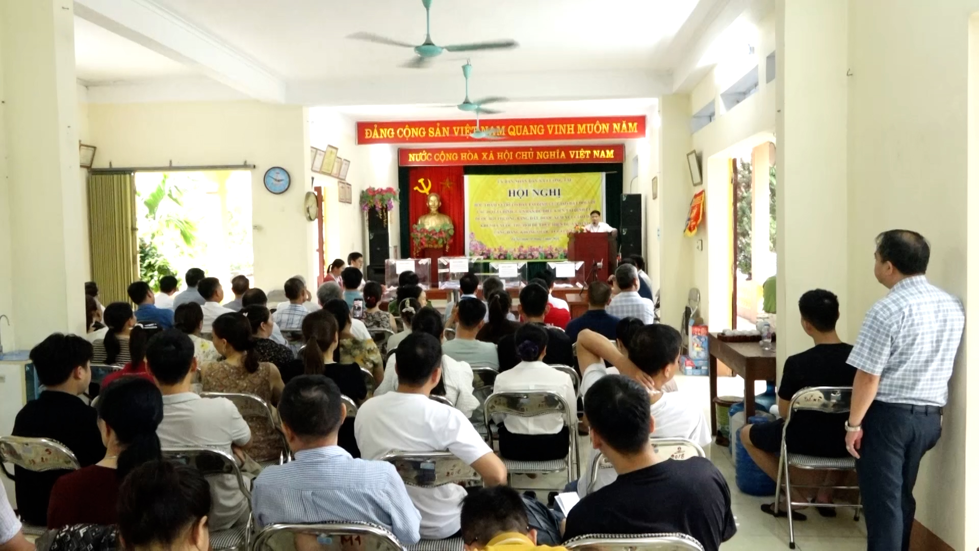 Hà Nội: 54 hộ dân xã Lương Tài tham gia bốc thăm đất tái định cư đợt 4